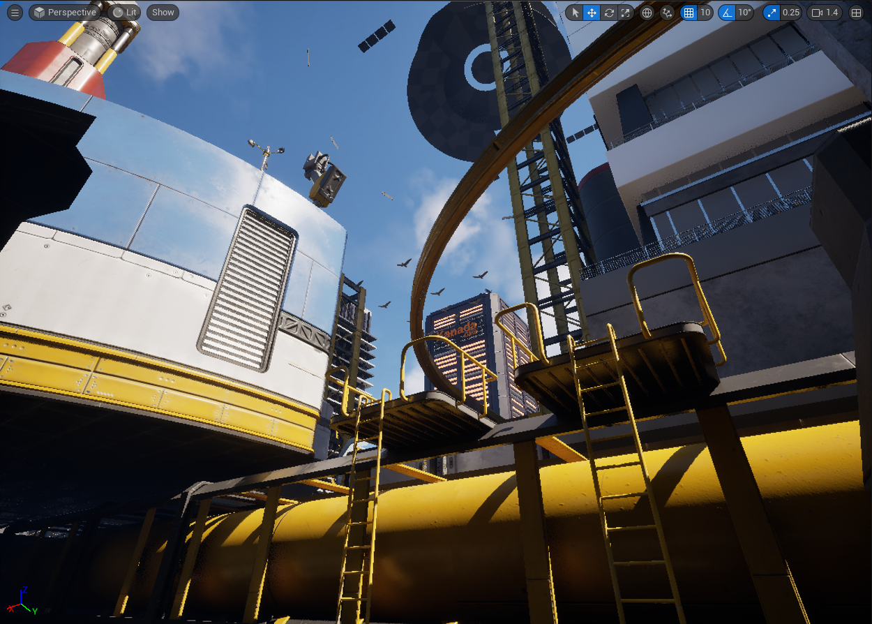 UE5 World Scene