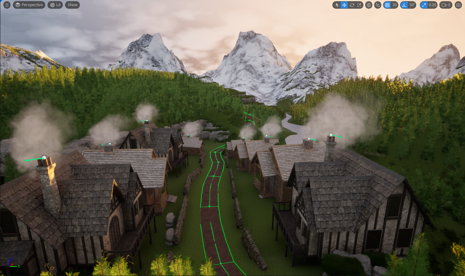 3D Scene Design